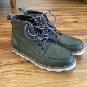 Mens Dark Green Jack Threads Dress Boots Nearly New